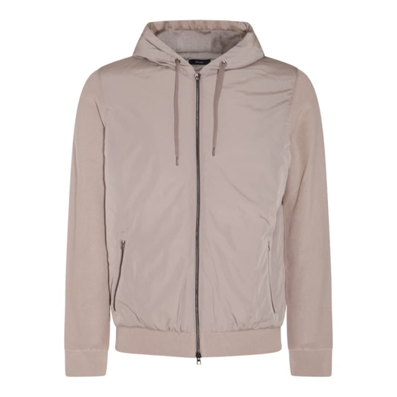 Herno Dove Grey Jacket With Adjustable Hood (Men's)