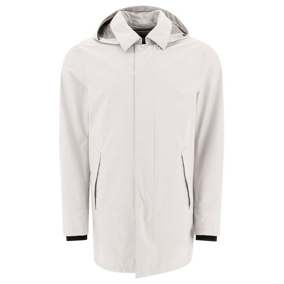 Herno White Three-Quarter Coat (Men's)