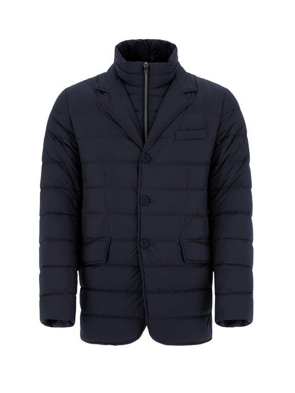 New Blue Double Padded Down Jacket (Men's)