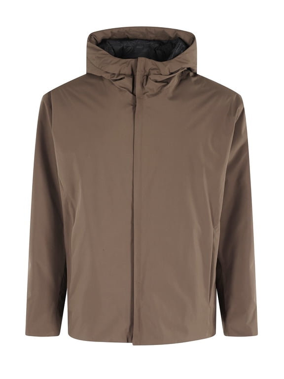 Packable Padded Jacket With Drawstring Hood (Men's)