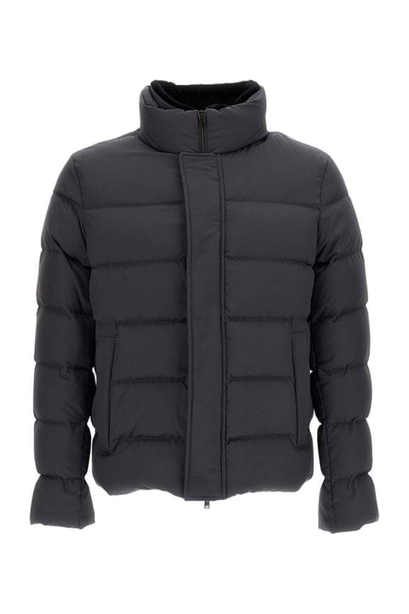 Padded Bomber Jacket With Faux Fur Lining (Men's)