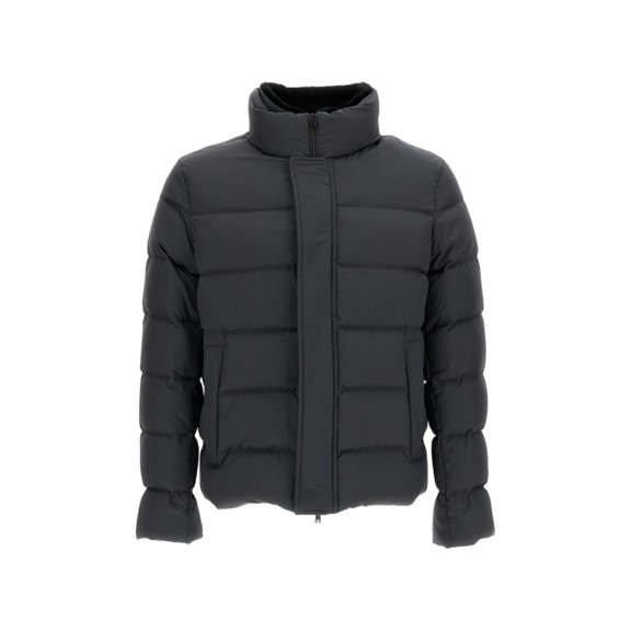Herno Padded Bomber Jacket With Faux Fur Lining (Men's)