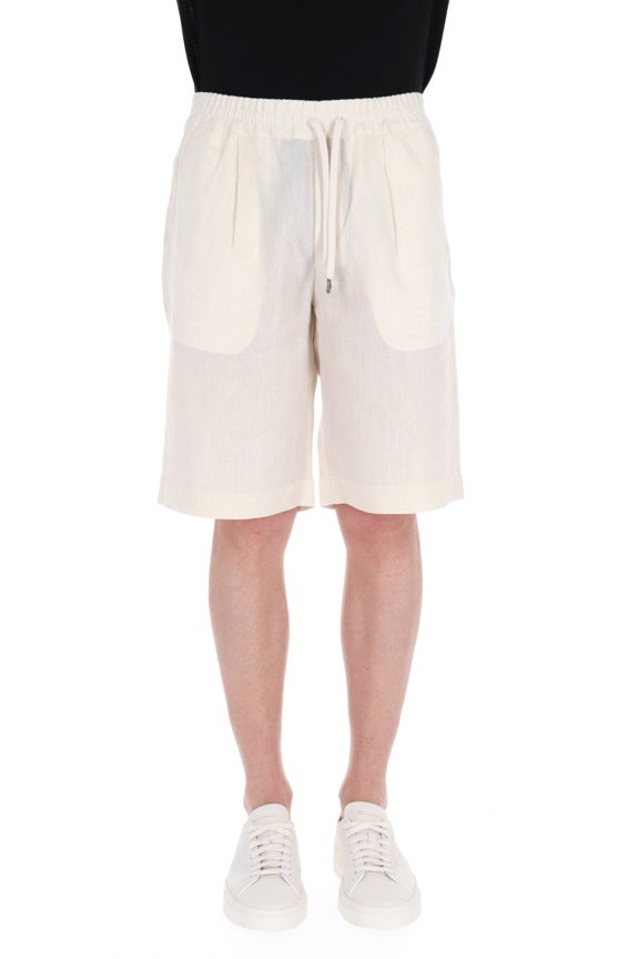Pure Linen Jogger Bermuda (Men's)