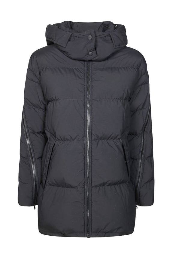 Quilted Puffer Jacket With Removable Hood (Women's)