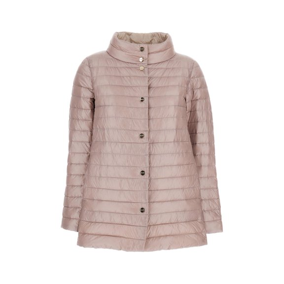 Herno Reversible A-Shape High Collar Jacket With Contrasting Colors (Women's)