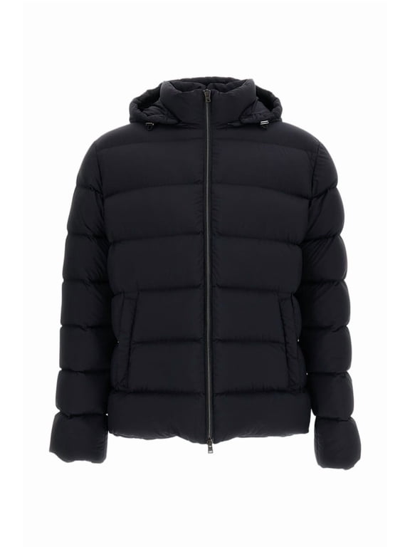 Shiny Satin Nylon Puffer Jacket (Men's)