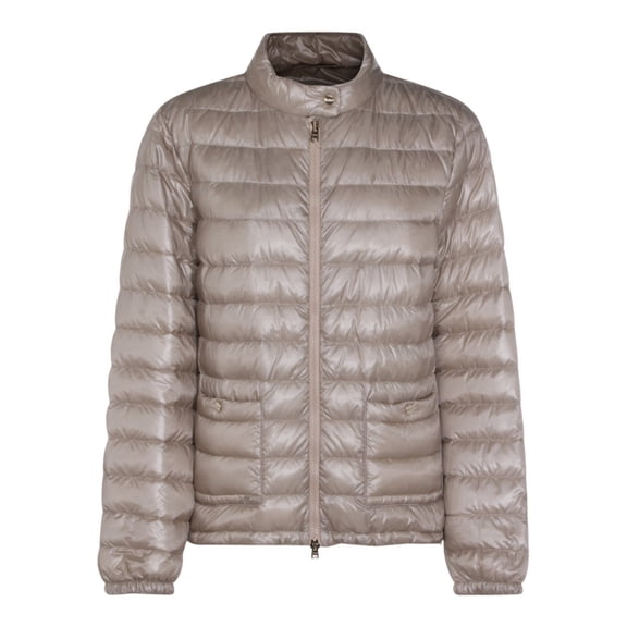 Herno Tailored Minimalist Women's Coat With Structured Collar (Women's)