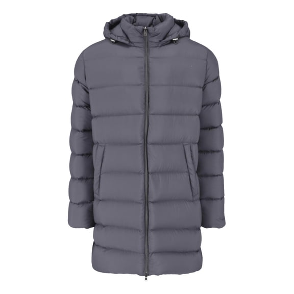 Herno Technical Fabric Padded Parka With Adjustable Hood (Men's)