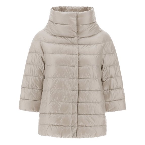 Herno Ultralight Oversized Puffer Coat With Snap Button Closure (Women's)