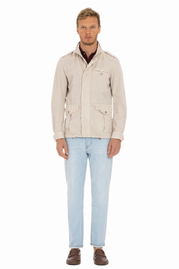 Unlined Cotton-Linen Field Jacket (Men's)