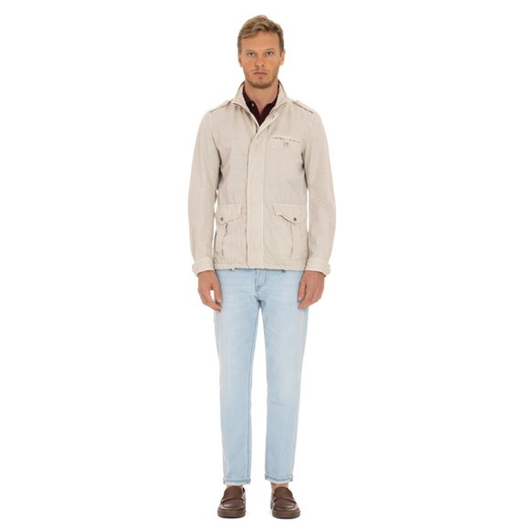 Herno Unlined Cotton-Linen Field Jacket (Men's)
