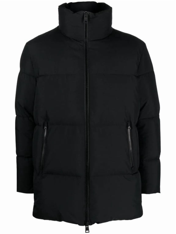 Woven Half Coat With High Collar (Men's)