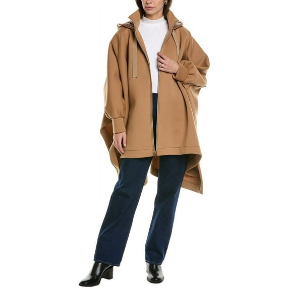 Herno womens Down Coat, 44, Brown