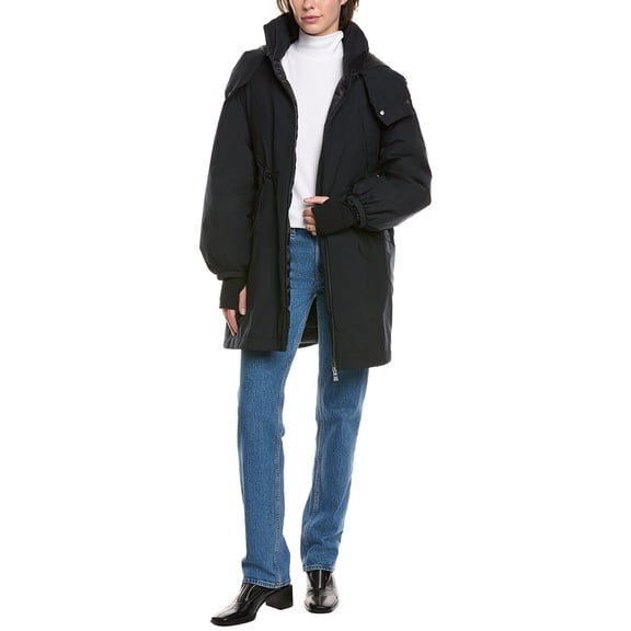 Herno womens Down Coat, 46, Blue