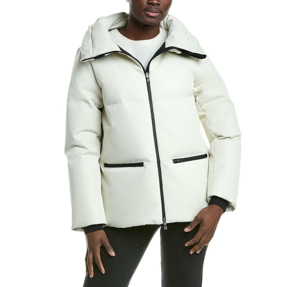 Herno womens Down Jacket, 36, White
