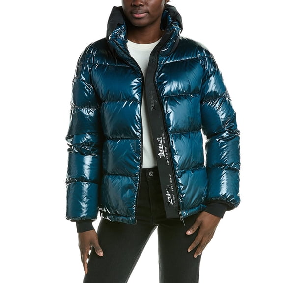 Herno womens  Down Jacket, 40, Blue