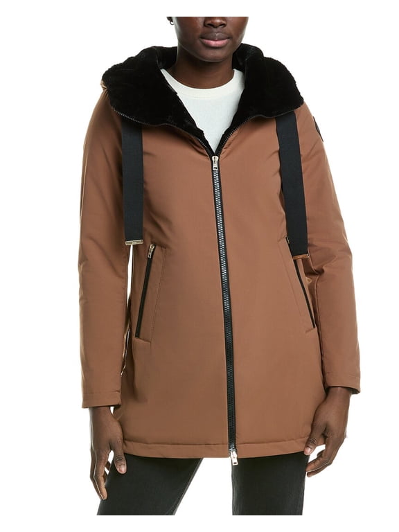 womens Jacket, 42, Brown