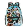 thumbnail image 1 of My Hero Academia Backpack, Anime Daypack Backpack, Casual Travel Laptop Backpack For College Daily, Lightweight Large Capacity Daypack Book Bag, Fit 15 Inch Laptop, 1 of 7