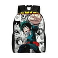 thumbnail image 1 of My Hero Academia Backpack, Anime Travel Laptop Backpack, Casual Daypack For College School, Back To School Gift For Men & Women,Unisex Computer Bag Fits 16 Inch Notebook, 1 of 8