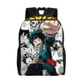 thumbnail image 1 of My Hero Academia Backpack, Anime Travel Laptop Backpack, Casual Daypack For College School, Back To School Gift For Men & Women,Unisex Computer Bag Fits 16 Inch Notebook, 1 of 8