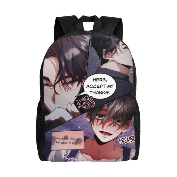 My Hero Academia Backpack, Anime Travel Laptop Backpack, Casual Daypack For College School, Back To School Gift For Men & Women,Unisex Computer Bag Fits 16 Inch Notebook