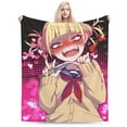 thumbnail image 1 of My Hero Academia Himiko Toga Bed Blanket Air Conditioner Quilt Ultra Soft Flannel Blanket All Season Fuzzy Blanket Reversible Fluffy Plush Blanket 50"X40", 1 of 8