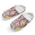 thumbnail image 1 of My Hero Academia Kid's Cotton Slippers Winter Warm Soft Plush Slippers with Rubber Sole Non-Slip Indoor Outdoor Slip on Shoes Fluffy House Slippers For Boys Girls Teen, 1 of 8
