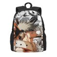 thumbnail image 1 of My Hero Academia Laptop Backpack, Anime Daypack Backpack For School College, Extra Large Travel Backpack, Computer Backpack With Usb Port, 17*12*6.5 Inch Book Bag, 1 of 9