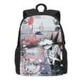 thumbnail image 1 of My Hero Academia Laptop Backpack, Anime Daypack Backpack For School College, Extra Large Travel Backpack, Computer Backpack With Usb Port, 17*12*6.5 Inch Book Bag, 1 of 9