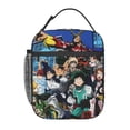 thumbnail image 1 of My Hero Academia Lunch Bag Anime Lunch Tote Bag Reusable Insulated Lunch Box Portable Lunch Bento Box For College Work Office Picnic 10*8*4 Inch, 1 of 9