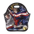 thumbnail image 1 of My Hero Academia Lunch Bag, Neoprene Lunch Bag, Reusable Insulated Lunch Box, Lunch Tote Bag, Cooler Thermal Meal Tote Kit For Office Work Picnic, Keep Food Warm/Cold, 1 of 9