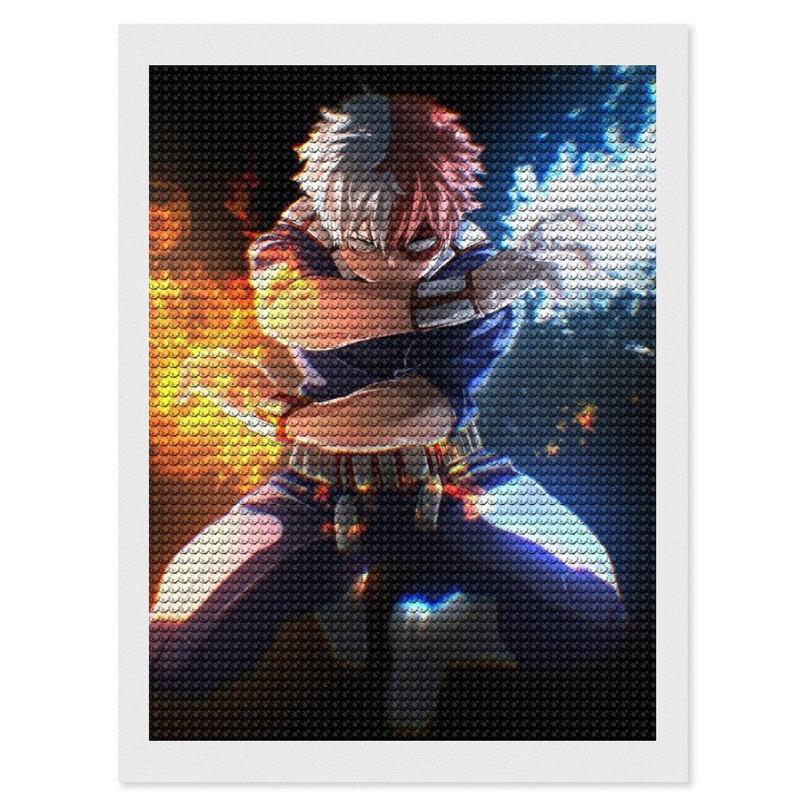 My Hero Academia Shoto Todoroki Diamond Art Kits for Adults 5D Diamond ...