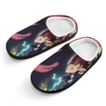 thumbnail image 1 of My Hero Academia You Are Next Kid's Cotton Slippers Winter Warm Soft Plush Slippers with Rubber Sole Non-Slip Indoor Outdoor Slip on Shoes Fluffy House Slippers For Boys Girls Teen, 1 of 8