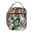 thumbnail image 1 of My Hero Academy Lunch Bag Anime Lunch Tote Bag Reusable Insulated Lunch Box Portable Lunch Bento Box For College Work Office Picnic 10*8*4 Inch, 1 of 9