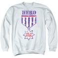 thumbnail image 1 of - Hero Aka Dad - Crewneck Sweatshirt - Small, 1 of 2