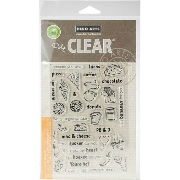 Hero Arts Clear Stamps 4"X6" We Go Together