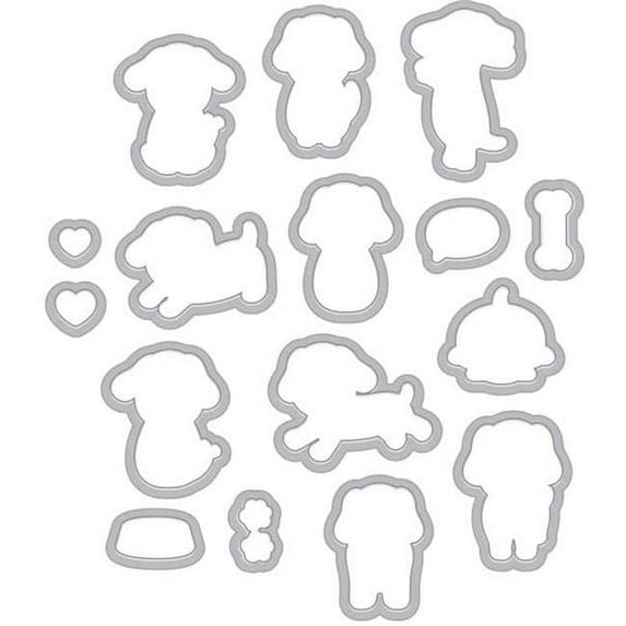 Hero Arts DI365 Woof Frame Cuts Dies