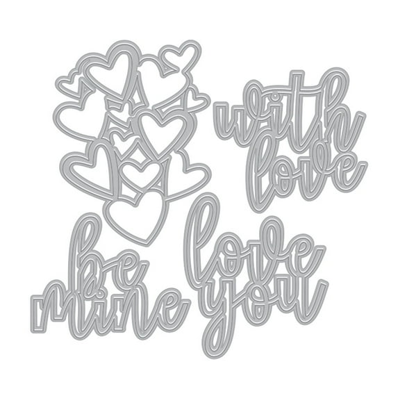 Hero Arts Fancy Dies-Love & Hearts