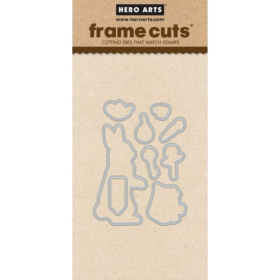 Hero Arts Frame Cut Dies-Color Layering Rabbit