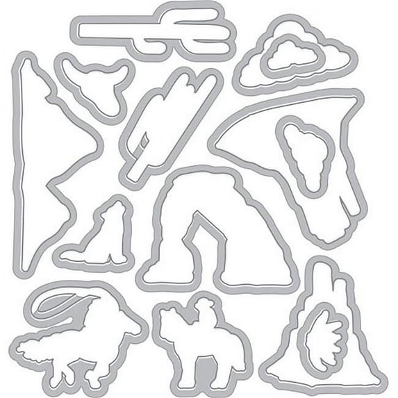 Hero Arts Frame Cut Dies-Cowboy Adventure
