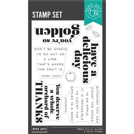 Hero Arts I Pick You Clear Stamp Set-You're Golden