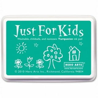 Hero Arts Rubber Non-Toxic Stamp Pad, 3-3/4 x 2-1/4 Inches, Just for Kids,  Red