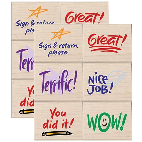 Hero Arts Stamps of Approval 2/Bundle (HOALL918-2)