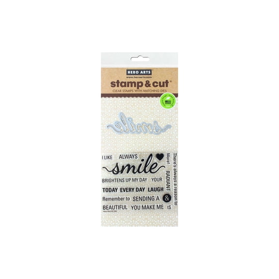 Hero Arts Stamp & Cut Smile