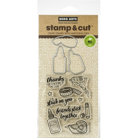 Hero Arts Stamp & Cut-Stick Together