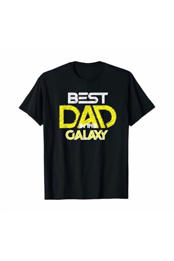 Hero Best Dad In The Galaxy Father'S Day T-Shirt Unisex S To 5XL