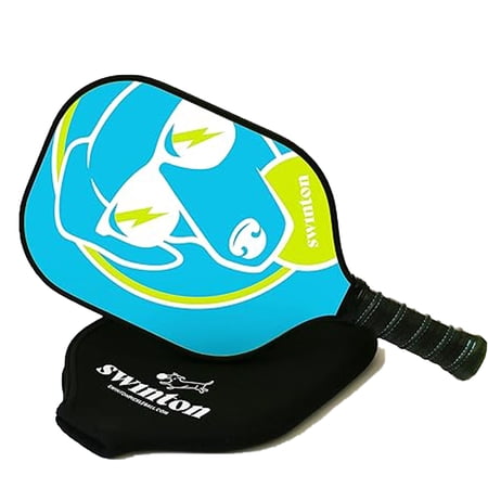 Hero Blue Dog Pickleball Paddle by Swinton - USA Pickleball Approved