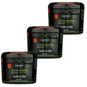 Hero Clean Odor Absorbing Solid Air Freshener, Scent 1, 8-Ounce, Pack of 3
