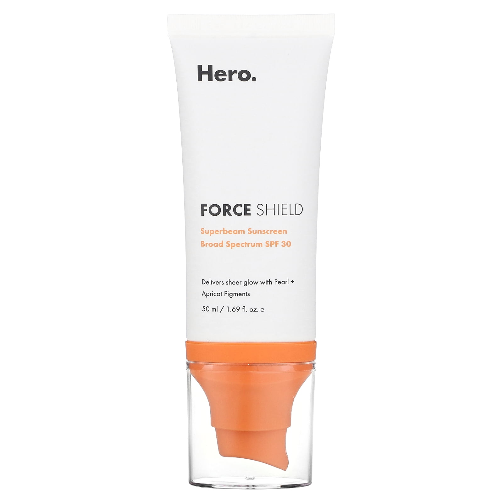 Hero Cosmetics Force Shield, Superbeam Sunscreen, SPF 30, 1.69 fl oz (50 ml)