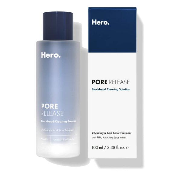 Hero Cosmetics Pore Release Blackhead Clearing Solution, 3.38 Oz..